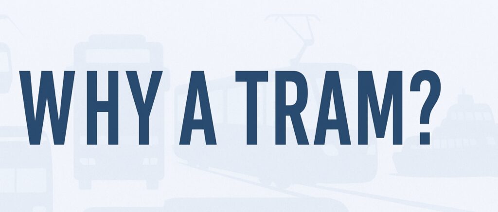 why a tram in the thames estuary